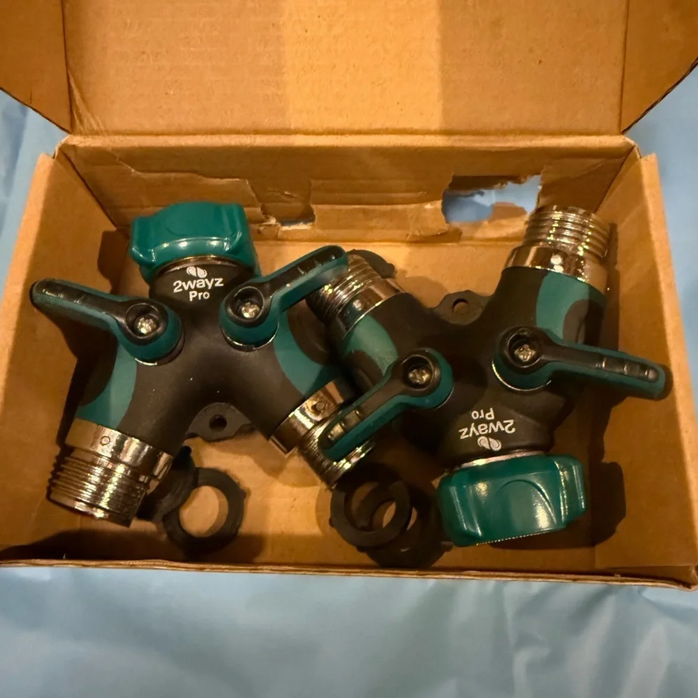 Garden Hose Splitter Double Pack Brand New - Picture 8 of 11